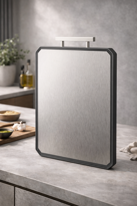 Titanium Cutting Board for Durable, Non-Toxic Prep