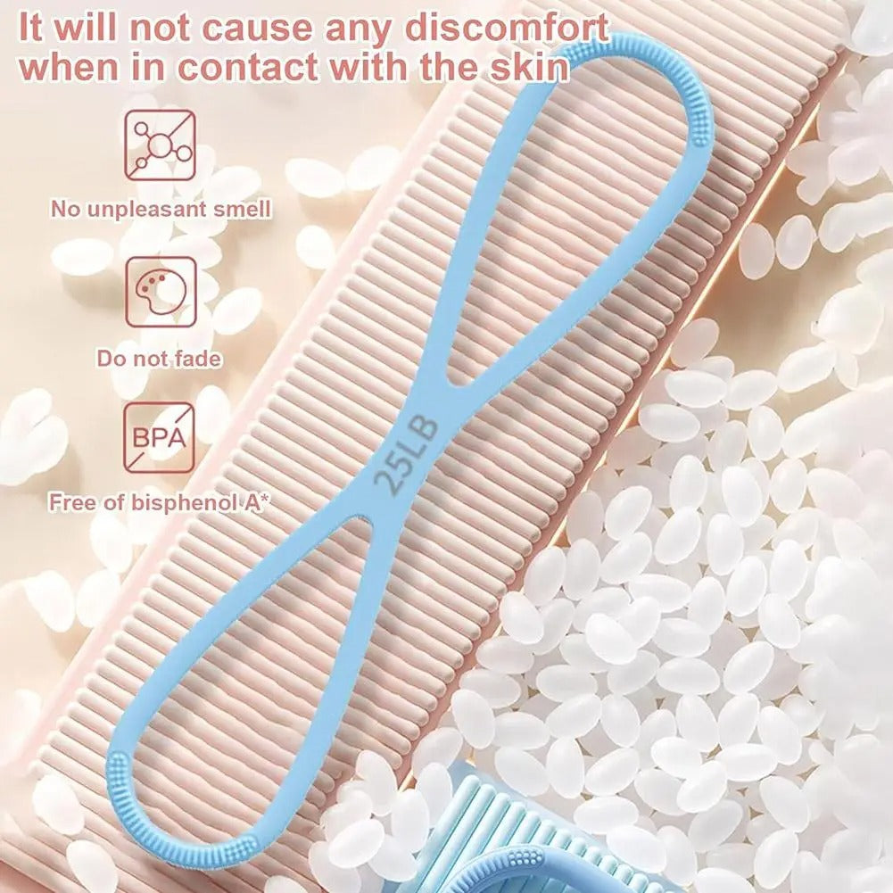 Figure 8 Resistance Bands with Handles – Back Sculpting, Full-Body Strength & Stretch Band